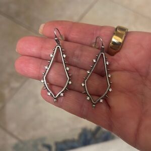 Kendra Scott earrings in Antique Silver